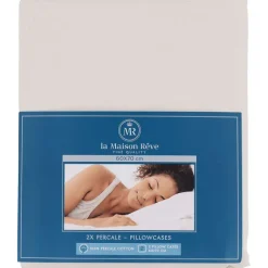 La Maison R Ve Percale Kussenslopen