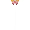 Metallic Tuinsteker Met Vlinder