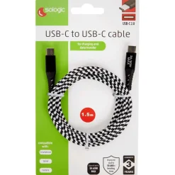 Sologic Laad- En Datakabel Usb-C Naar Usb-C