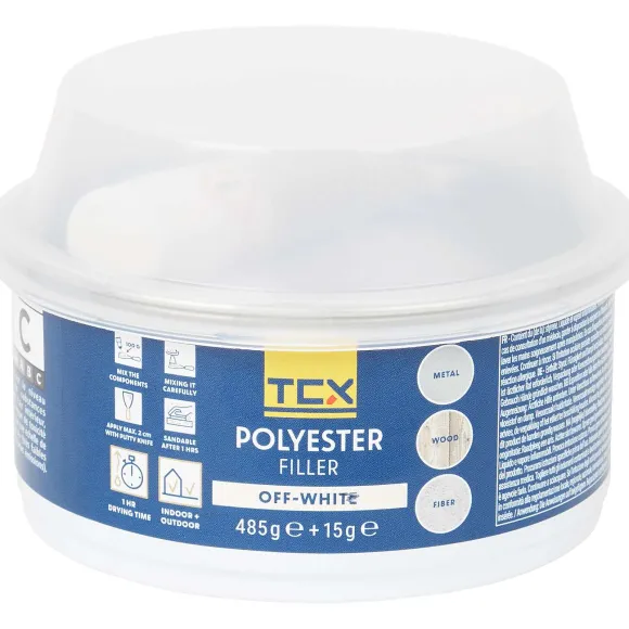 Tcx Polyester Plamuur Off-White