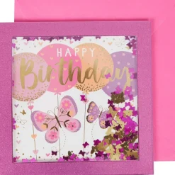 Wenskaart Met Confetti