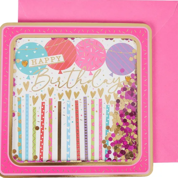 Wenskaart Met Confetti